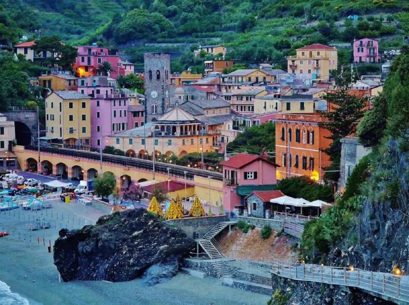 Appartamento Basuetta Alle Cinque Terre Con Ac Monterosso al Mare Zewnętrze zdjęcie